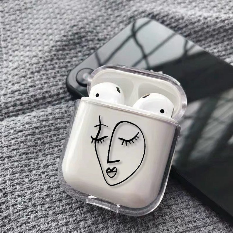 Women Airpod Case Girl Airpod Case Airpod Cover Case Clear Etsy