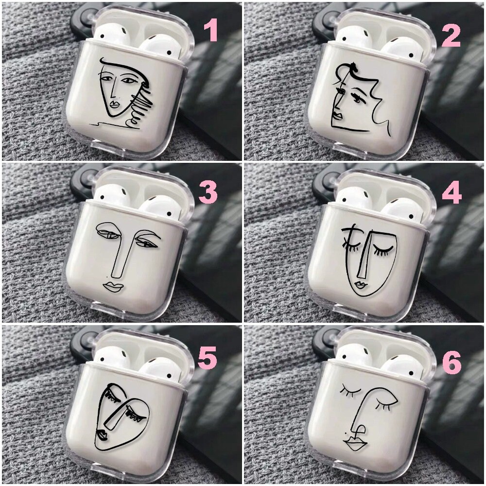 Women Airpod Case Girl Airpod Case Airpod Cover Case Clear Etsy