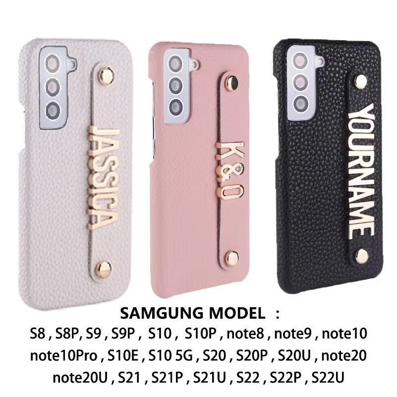 MUSUBO Square Wrist Strap Phone Cases For Samsung Galaxy S21 S20