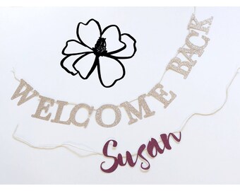 Welcome Back Banner Etsy