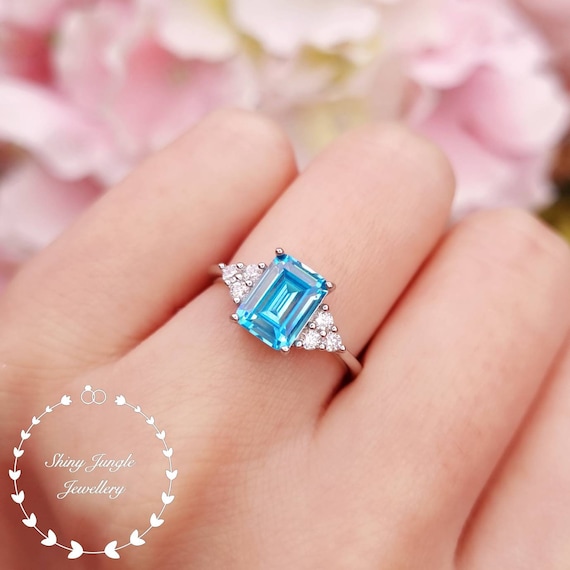 Swiss blue topaz ring by Najo Swiss blue topaz ring by Najo