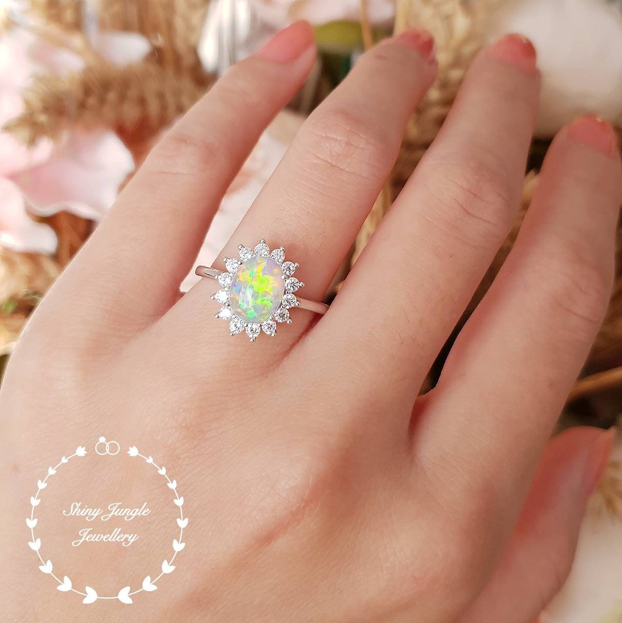October birthstone hotsell promise rings
