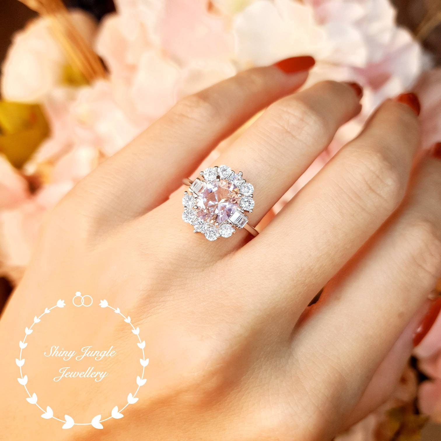 Princess eugenie engagement ring deals replica