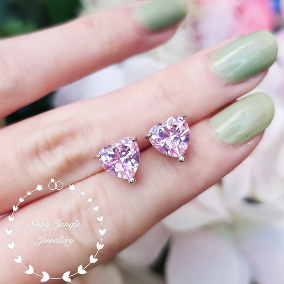 Happy Hearts - orecchini di diamanti a cuore da donna
