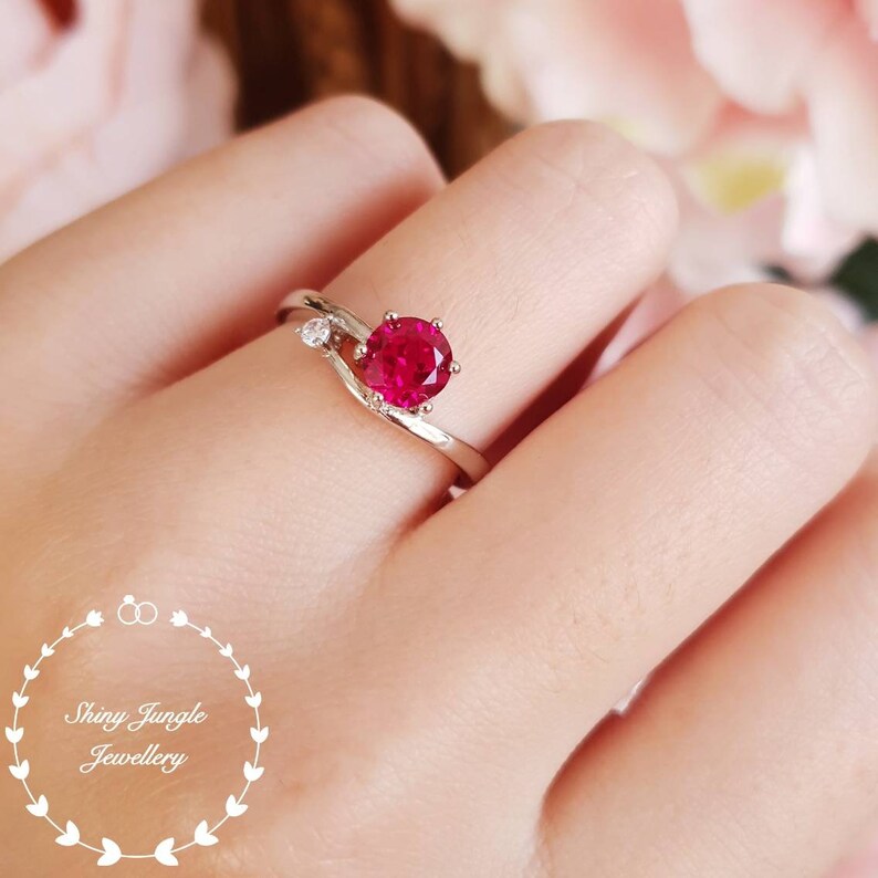 lab grown ruby jewelry
