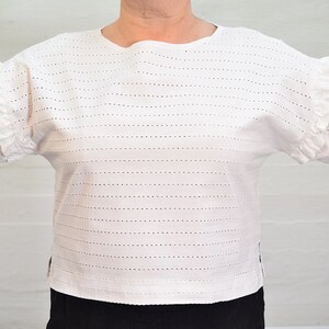 Aleksiina Design Lily Shirt One Size, white