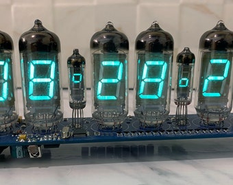 ニキシー管時計リストRFT Z5900とNEC LD-955Aのユニークなモデル