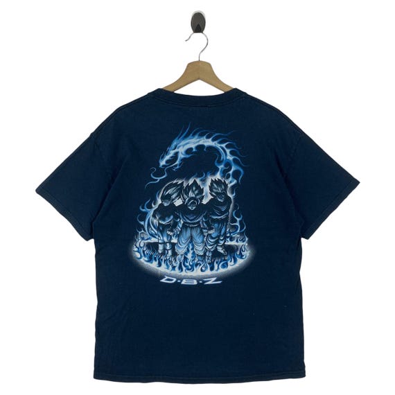 Vintage DRAGON BALL Z Dbz Back Hit Printed Tee - Etsy
