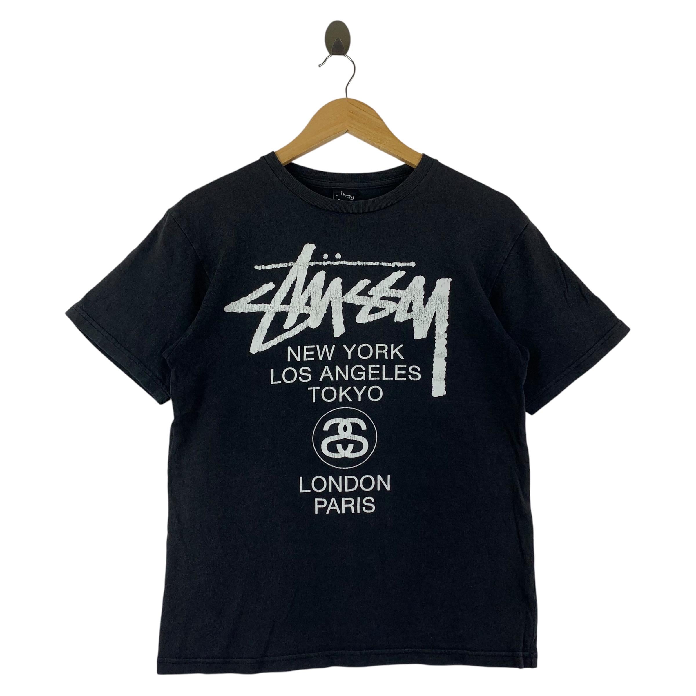 00s cityboy old stussy ワールドツアー ラグラン ロンt