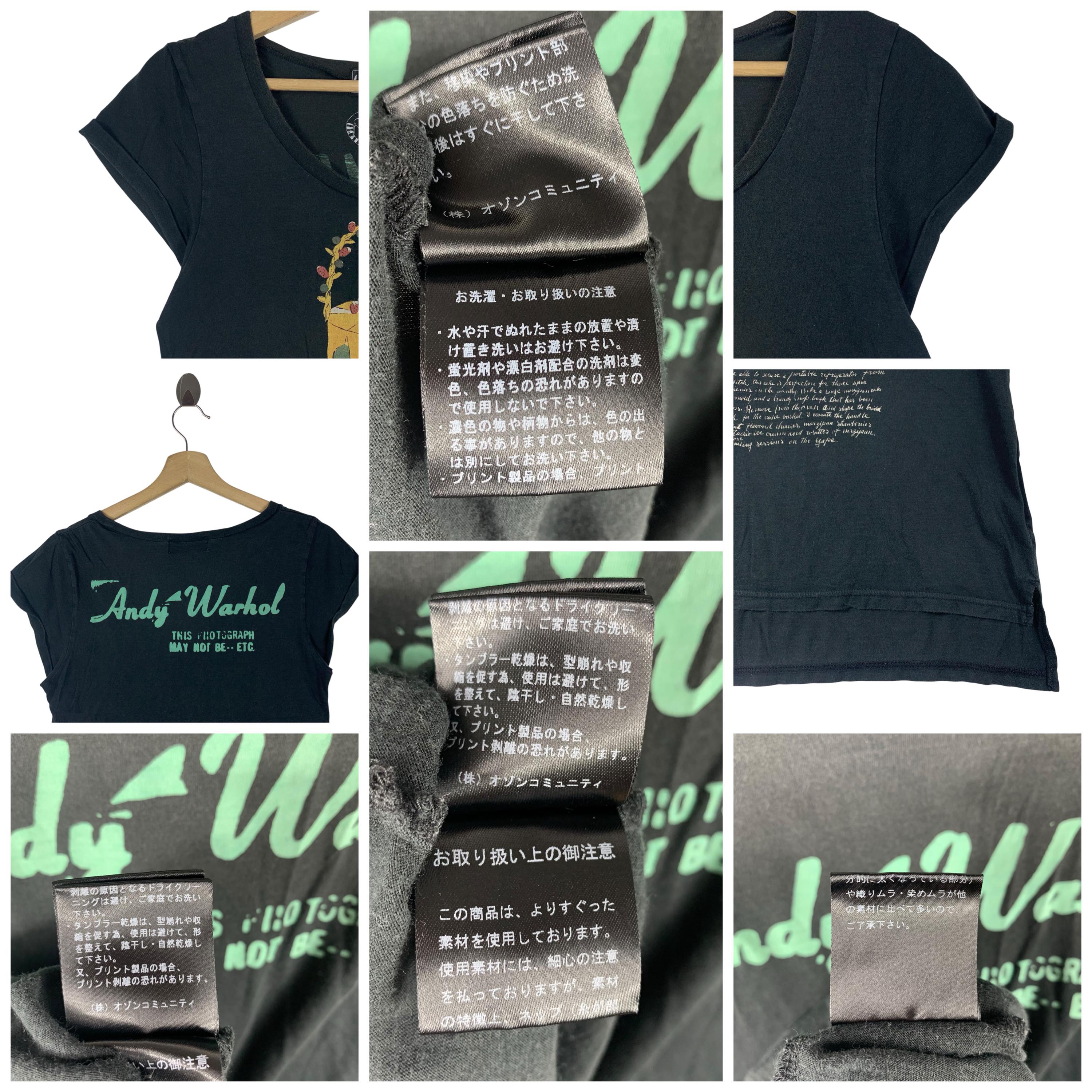 ANDY Warhol x HYSTERIC GLAMOUR アートプリントレディースTシャツ
