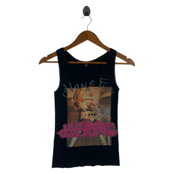 HYSTERIC GLAMOUR Have Fun Printed Tank Top - Etsy