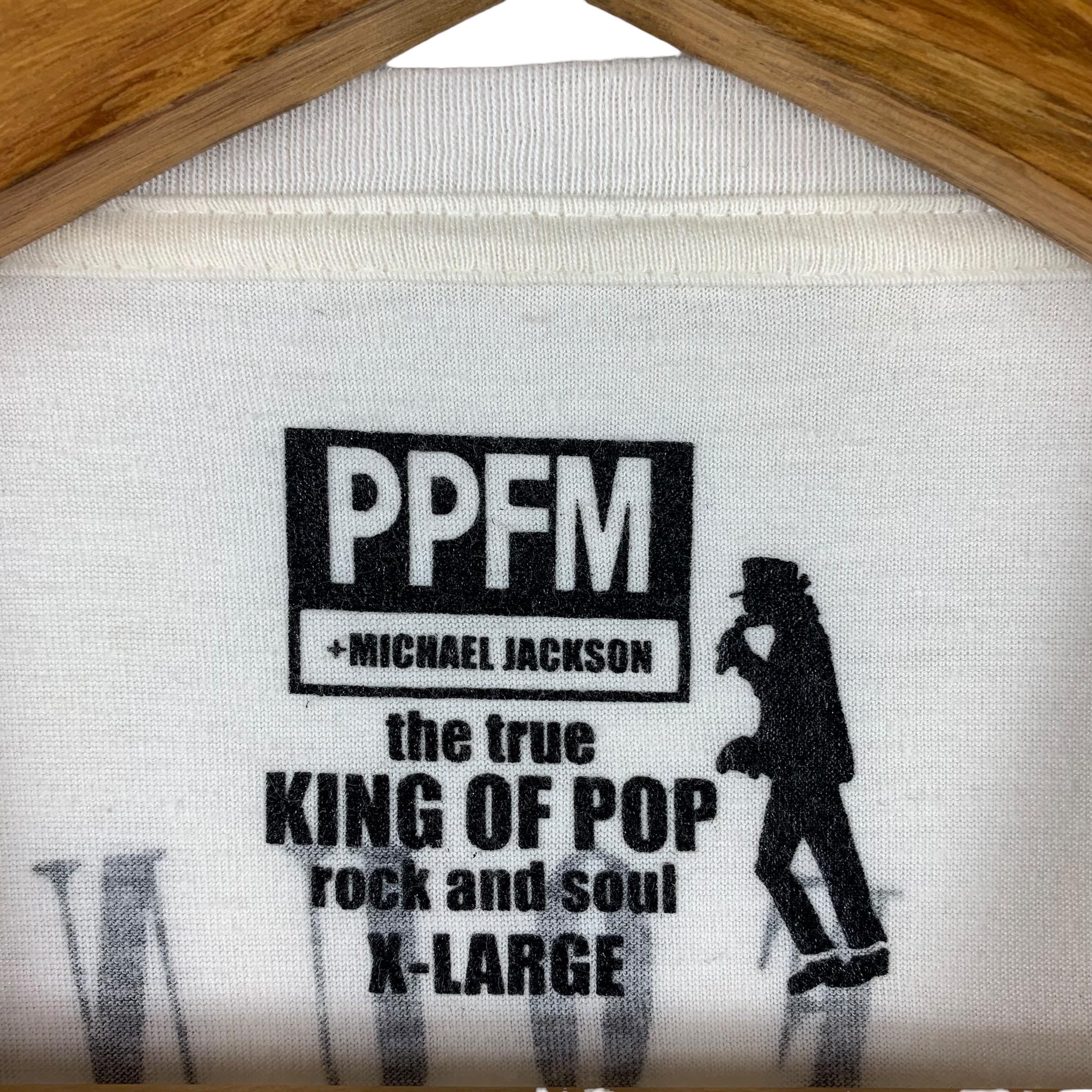 PPFM X マイケル・ジャクソン キング・オブ・ポップ ビッグプリントT