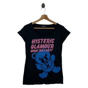 Vintage Hysteric Glamour What Do I Get? Bear Graphic Printed Tee