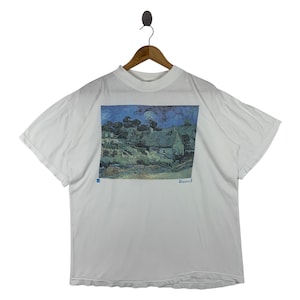 Vintage VINCENT van Gogh art printed tee