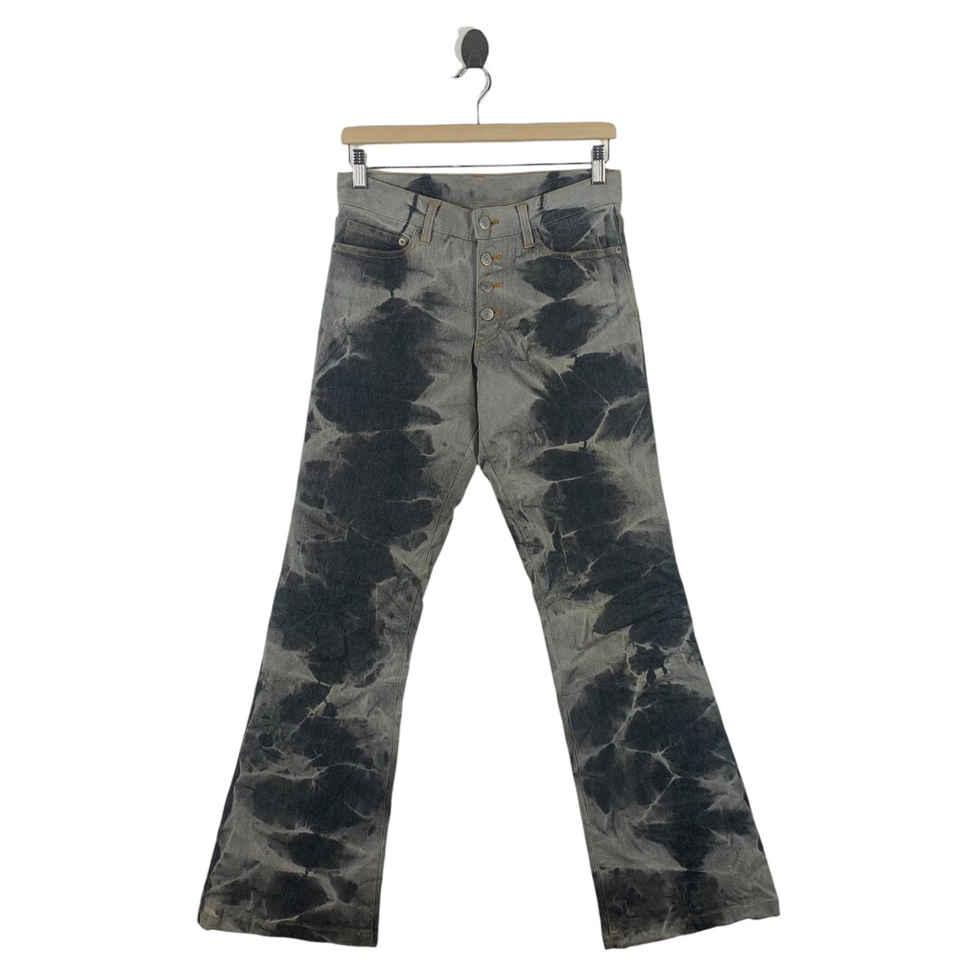 パンツ TORNADO MART 00s BLEACHED FLARE DENIM Tornado Mart 00s Nep Weave Flared Denim – firstfinal