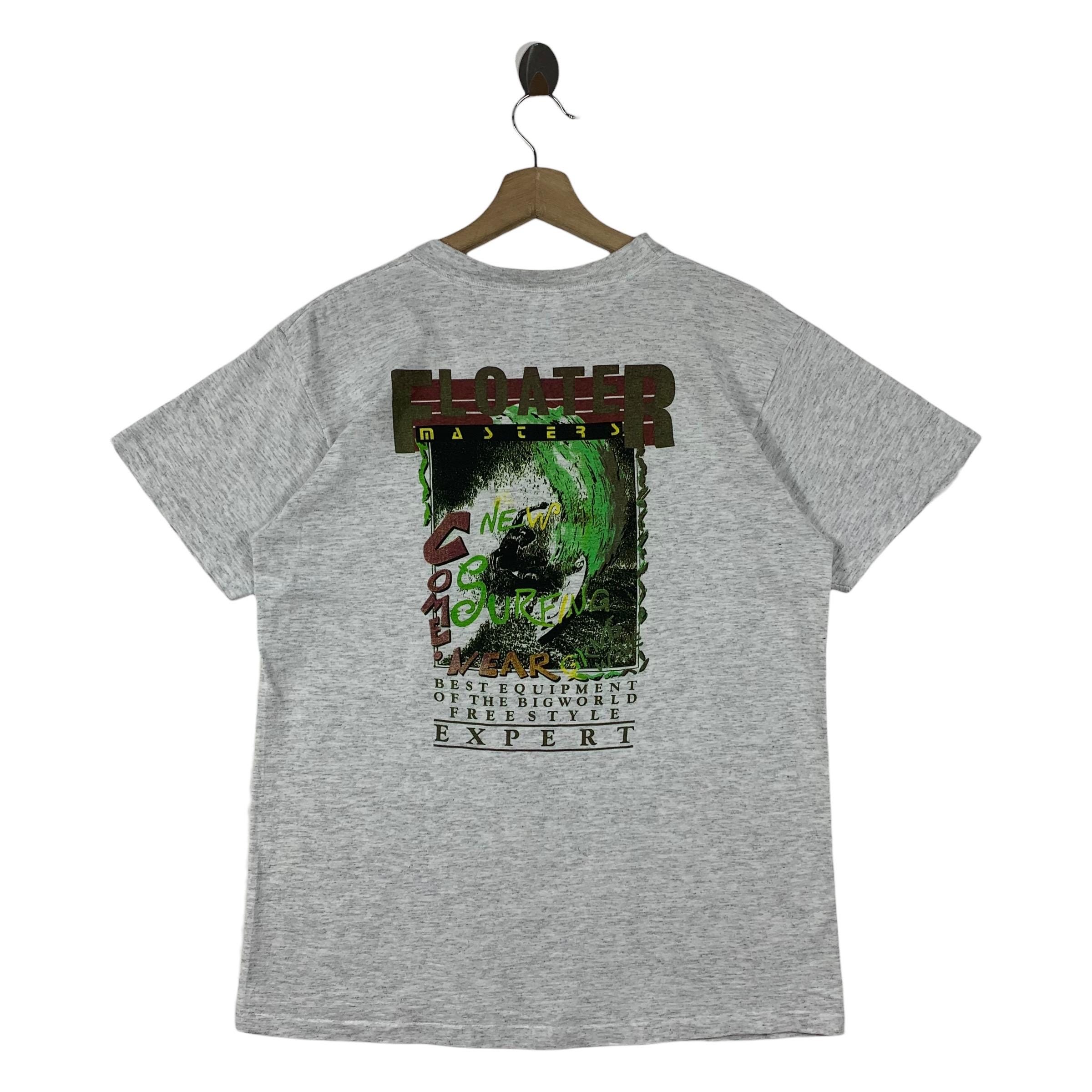 Vintage 90s COME EXPERT Back Hit Big Logo Surfing Tee - Etsy Israel