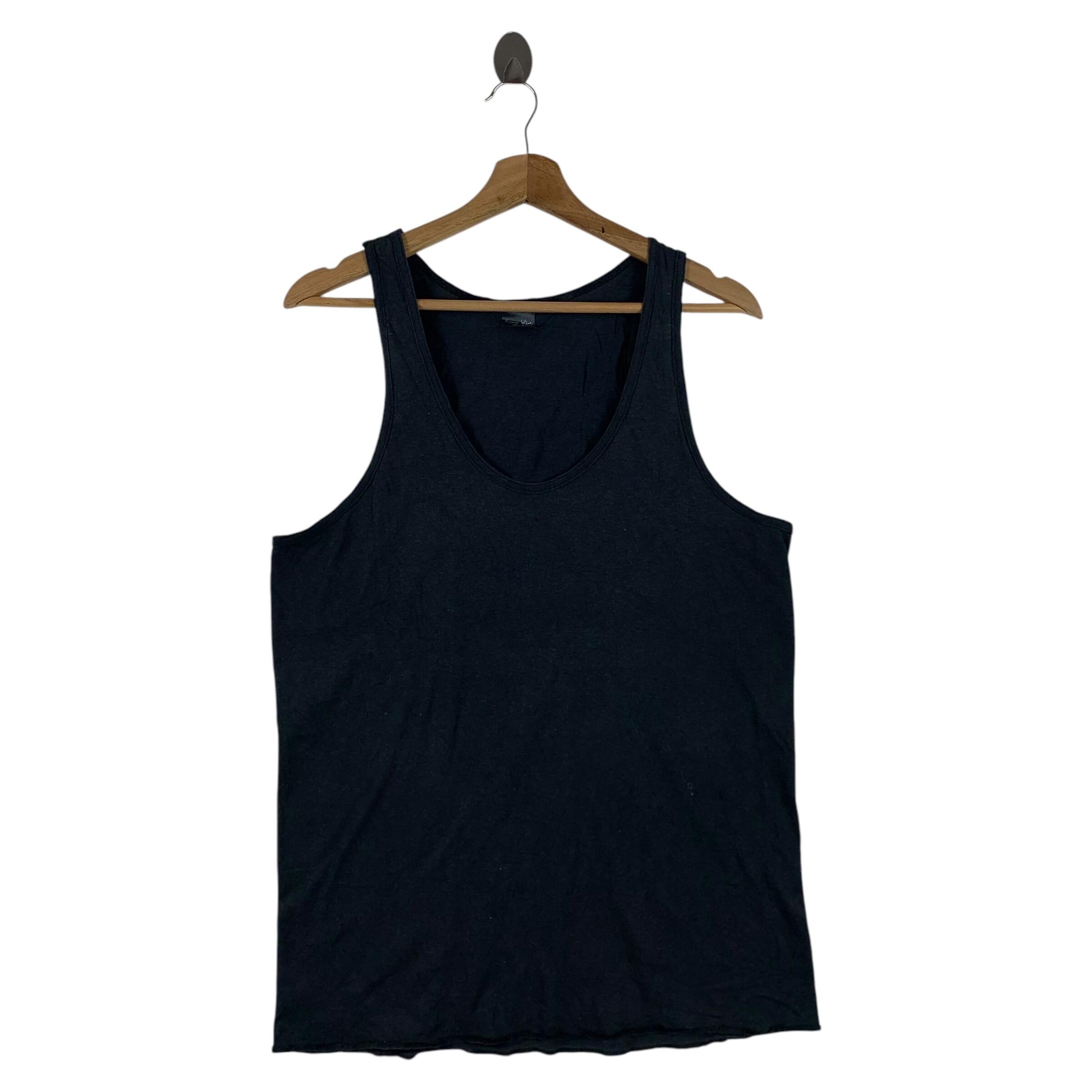 NUMBER NINE by Takahiro Miyashita Plain Tank Top - Etsy