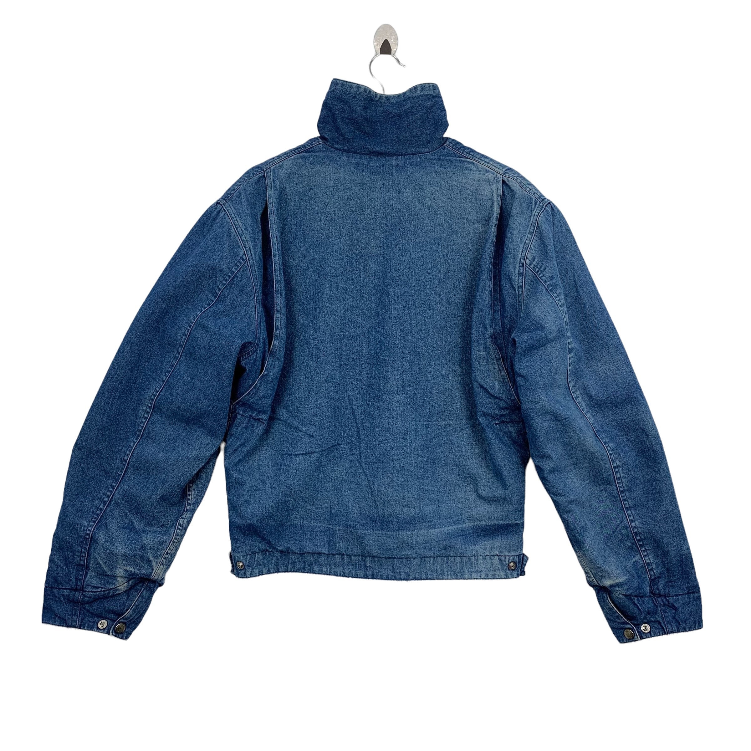 Vintage CARTERS Denim Jacket 90s Usa Work Wear - Etsy