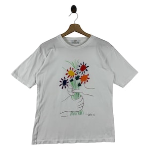 Vintage PABLO PICASSO art printed tee