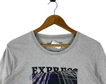 KATHARINE HAMNETT Cut & Sewn Spellout Long Sleeve Tee - Etsy