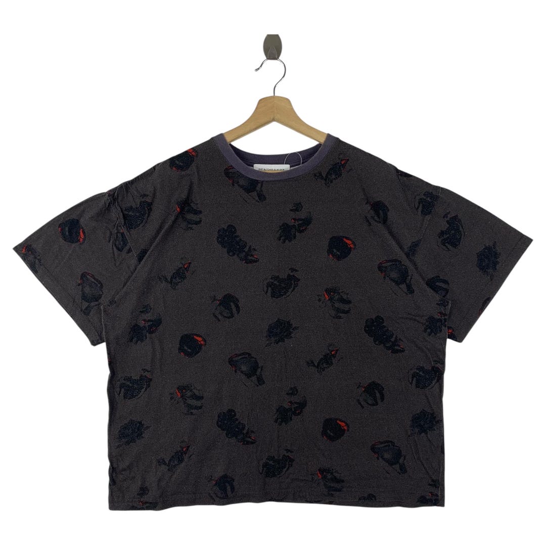 DIET BUTCHER SLIM Skin Full Print Japanese Brand Tee - Etsy
