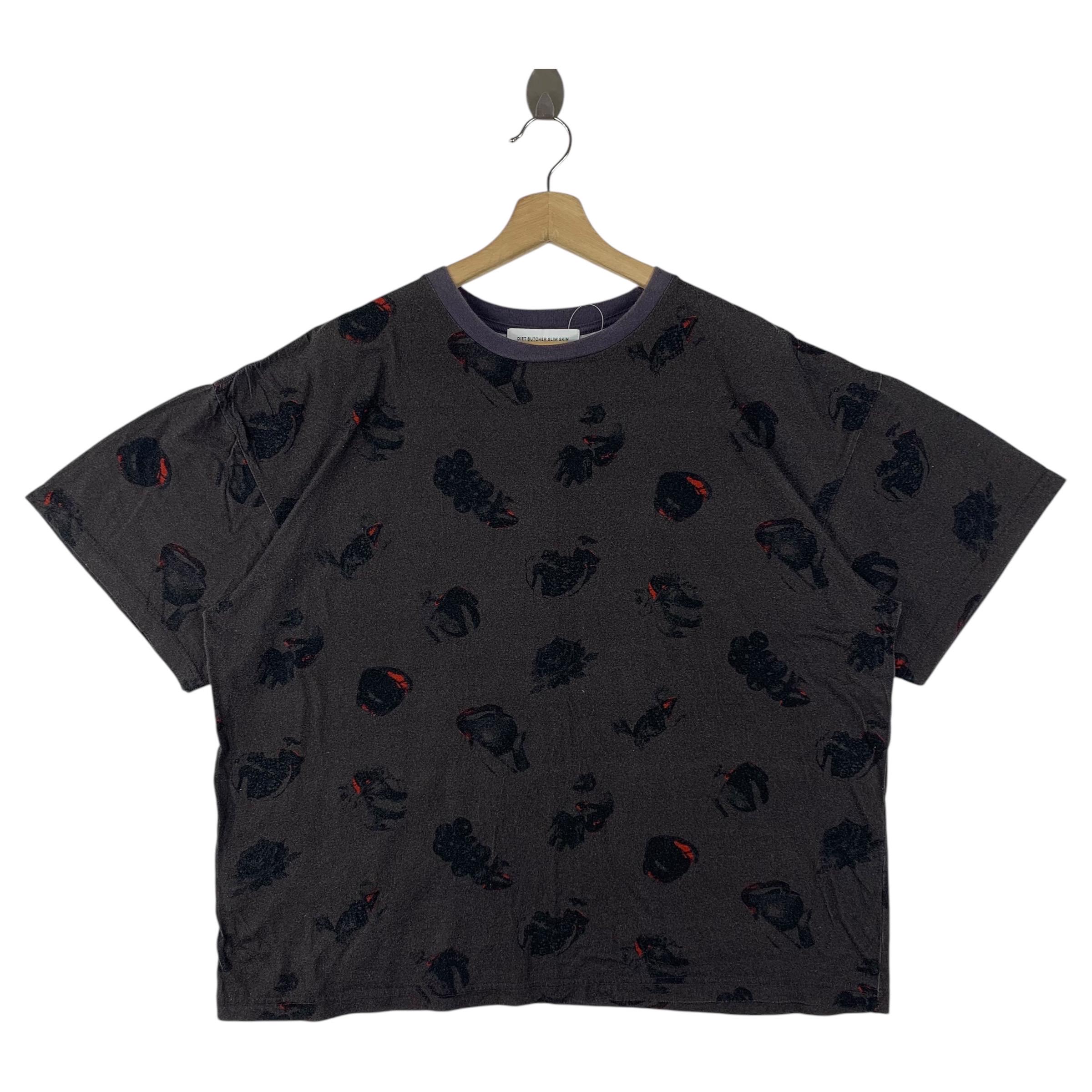 S/S2009 DIET BUTCHER SLIM SKIN gASP期 DIET BUTCHER SLIM Skin Full Print Japanese Brand Tee - Etsy
