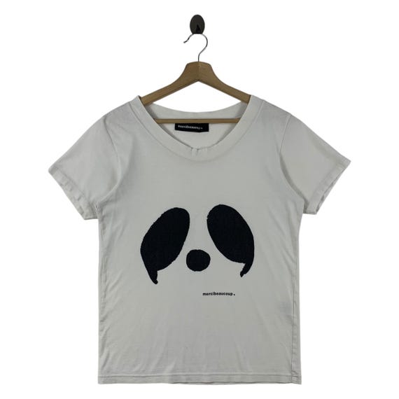 Mlroubaix パンダtシャツ ローリングパンダズフラワー Tシャツ ユニ
