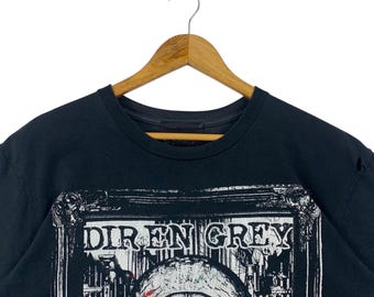 Vintage Distressed DEADLY CLARIS Dir En Grey Band Tees - Etsy
