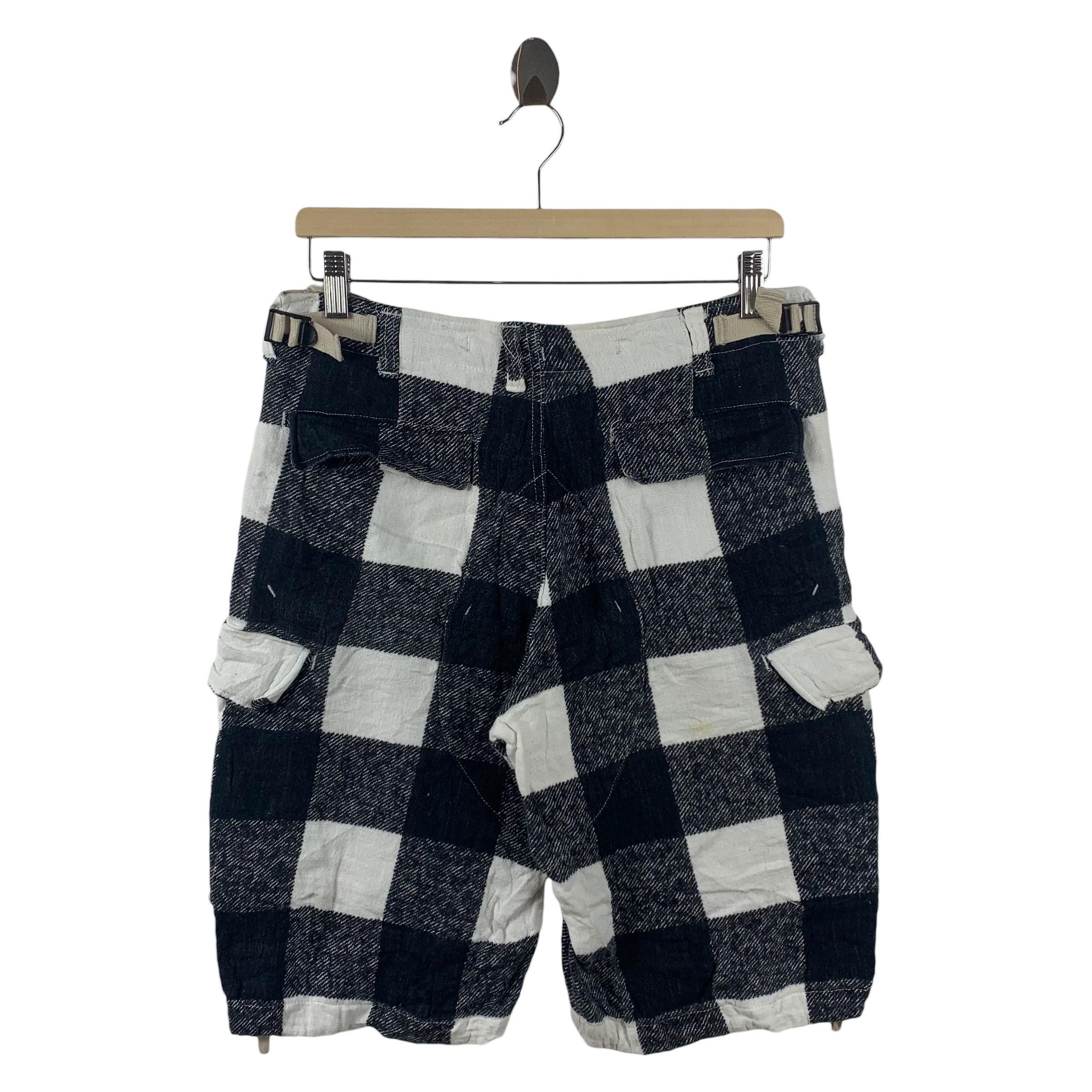 Vintage 90s GENERAL RESEARCH Tartan Plaid Cargo Shorts - Etsy