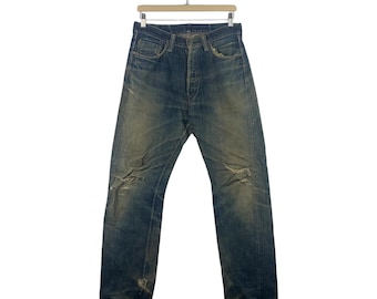 Size 30x25 Vintage Levi's 701XX LVC Big E Japan Selvedge Jeans