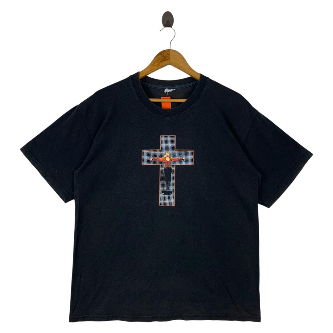 Vintage 00s MADONNA Confession Tour Cross Tee - Etsy