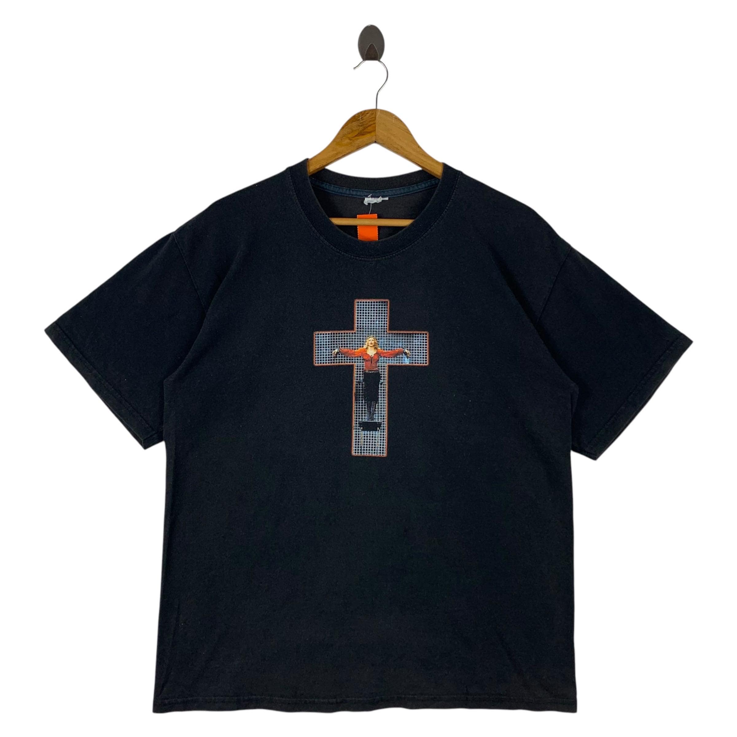 Vintage 00s MADONNA Confession Tour Cross Tee - Etsy