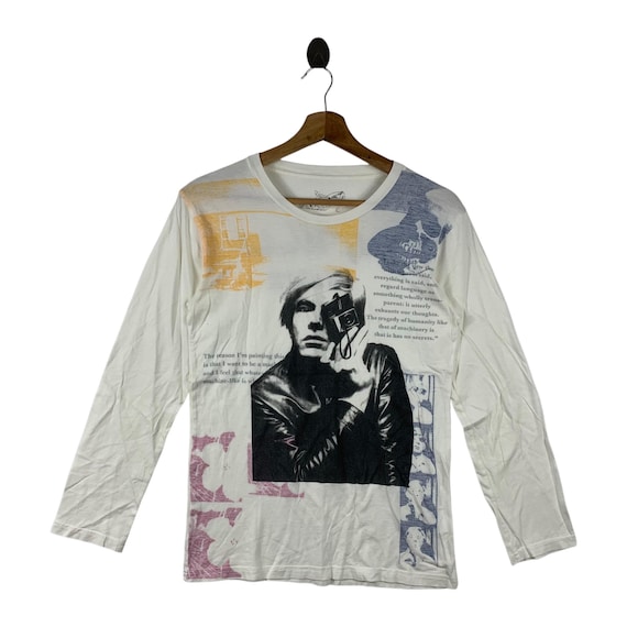 Andy Warhol X Hysteric Glamour Long Sleeve Shirt - Etsy