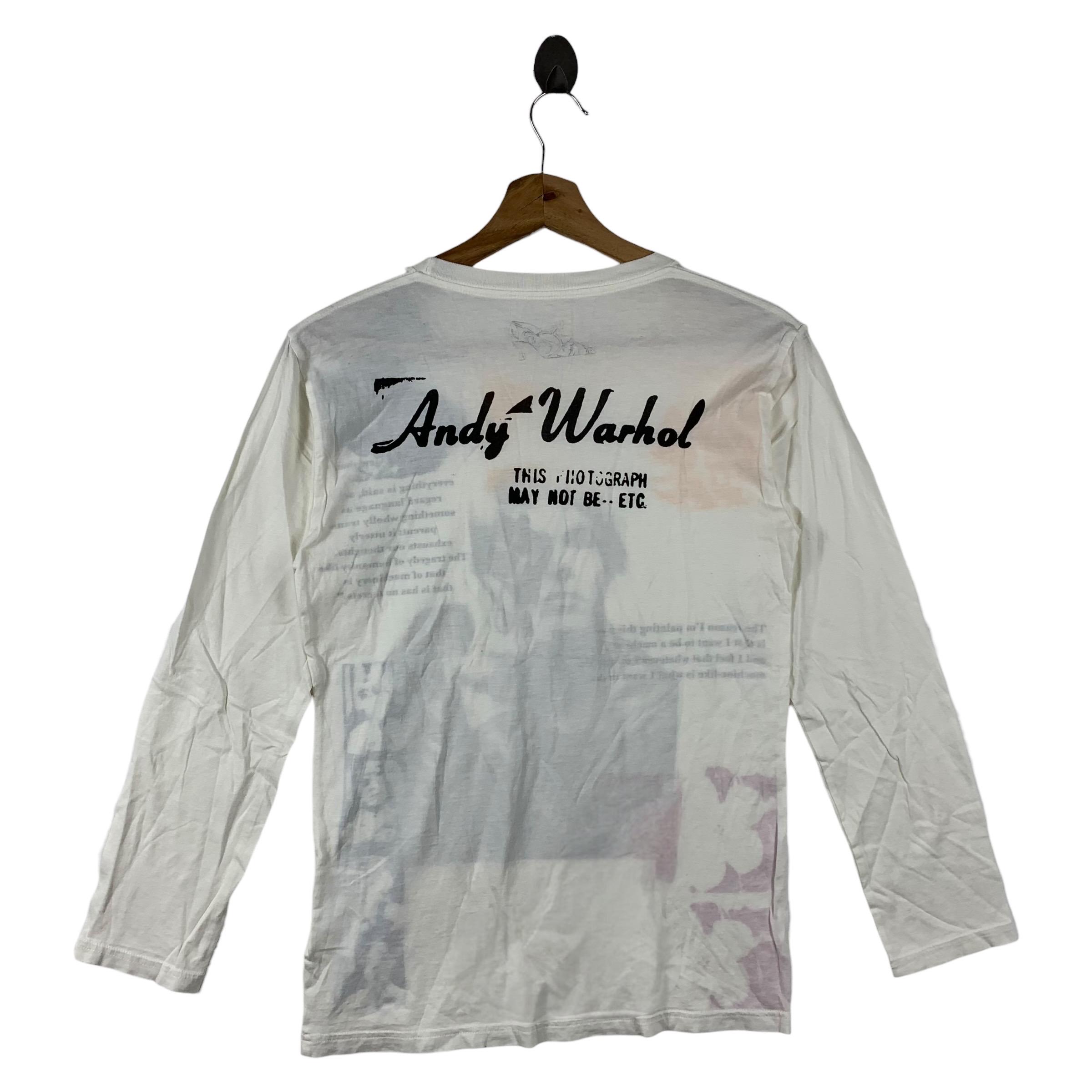 Andy Warhol×HYSTERIC GLAMOUR ロンT S両面プリント Andy Warhol X Hysteric Glamour Long Sleeve Shirt - Etsy
