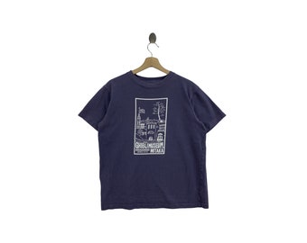 Rare!! Vintage GHIBLIMUSEUM MITAKA studio ghibli anime tshirt