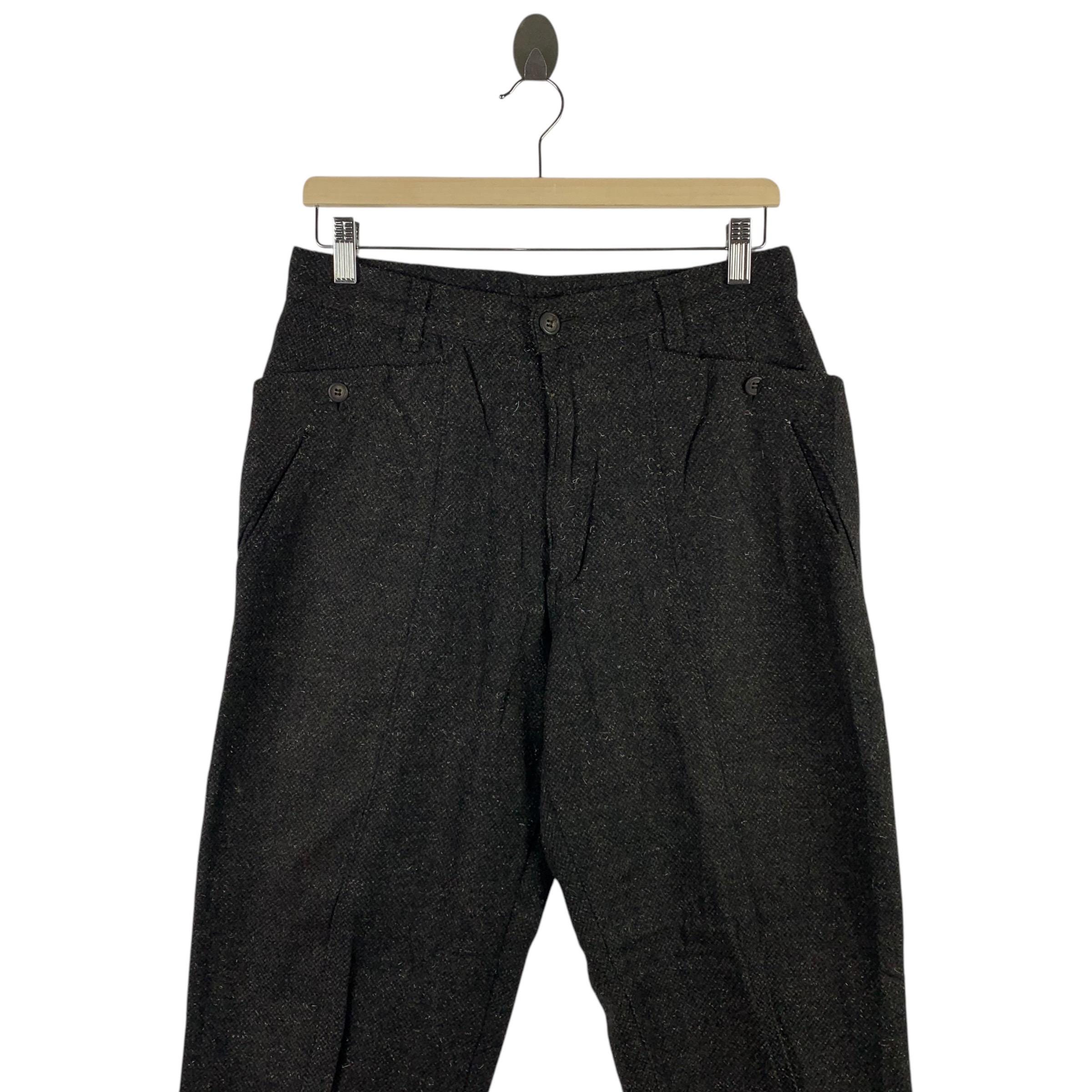JOHNBULL Men Zazau Wool Pants - Etsy