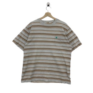 Vintage HANG TEN Stripes Tees Men