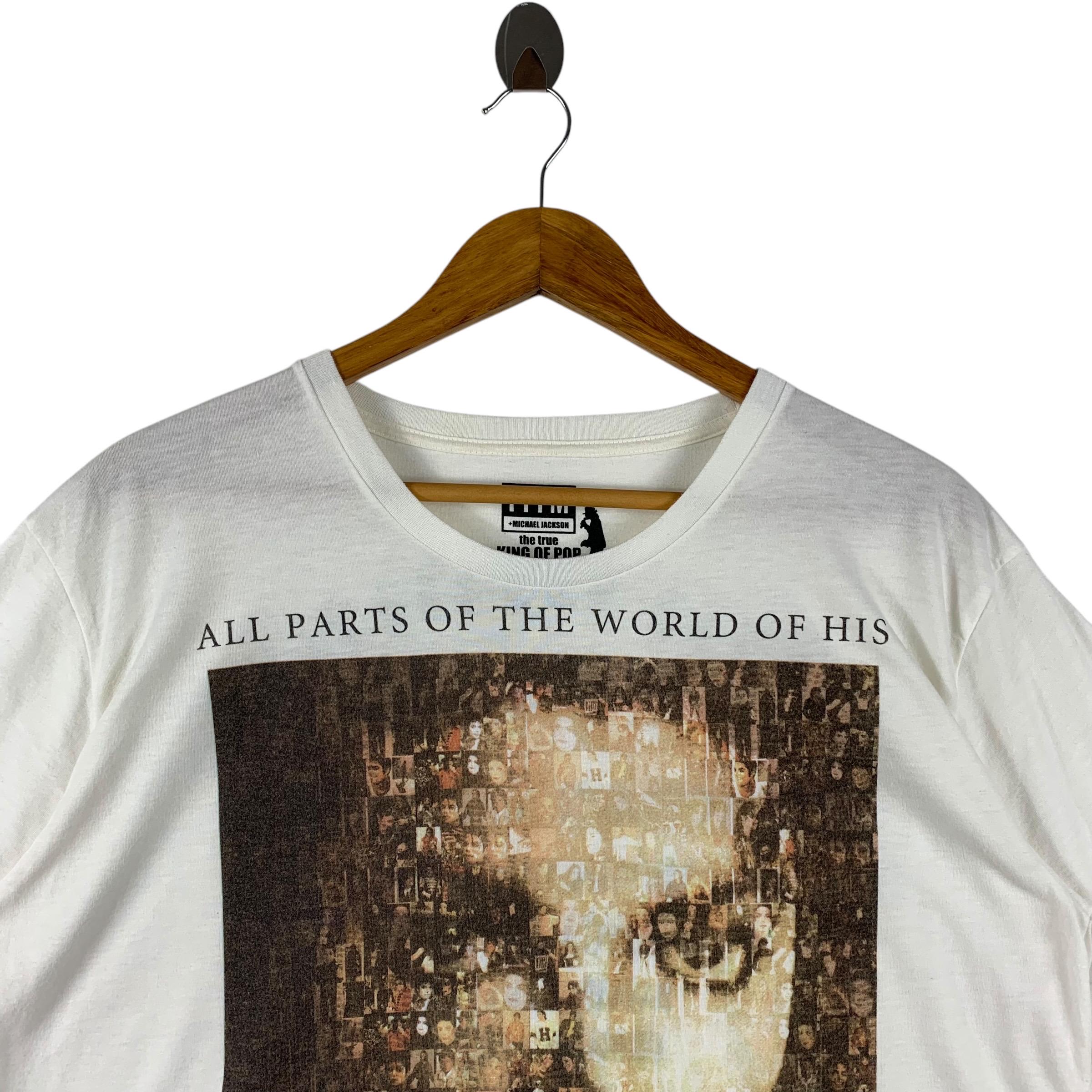 PPFM X MICHEAL JACKSON King of Pop Big Printed Tee - Etsy