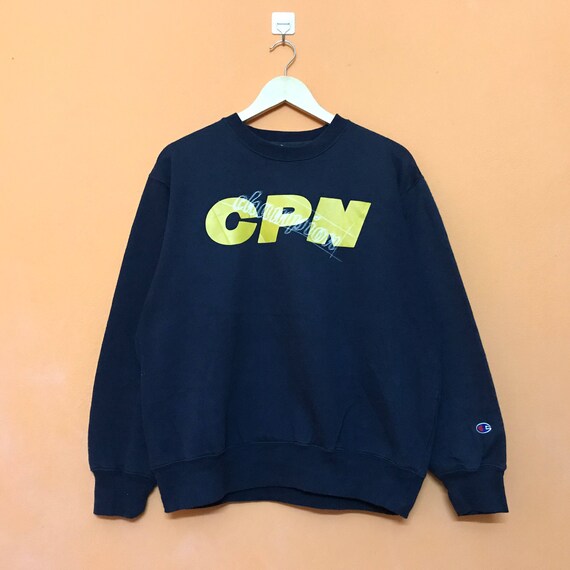 big logo champion sweater