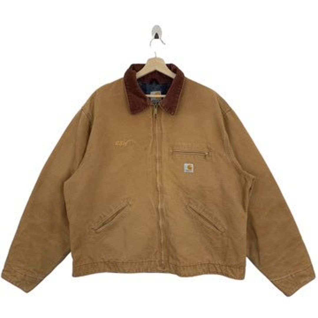 Vintage CARHARTT Heavy Jacket Ufcw Union Labor Men Clothing - Etsy