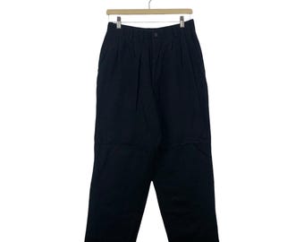 Vintage TETE HOMME issey miyake baggy wide wool pants