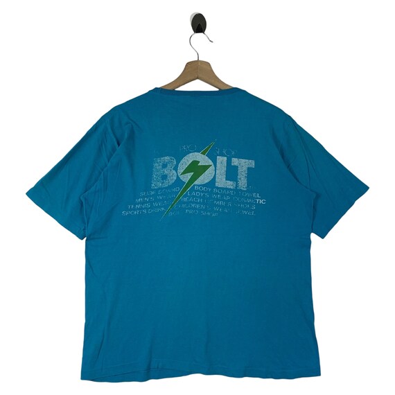 Vintage 90s LIGHTNING BOLT Big Spellout Back Hit Surfing Tee - Etsy UK