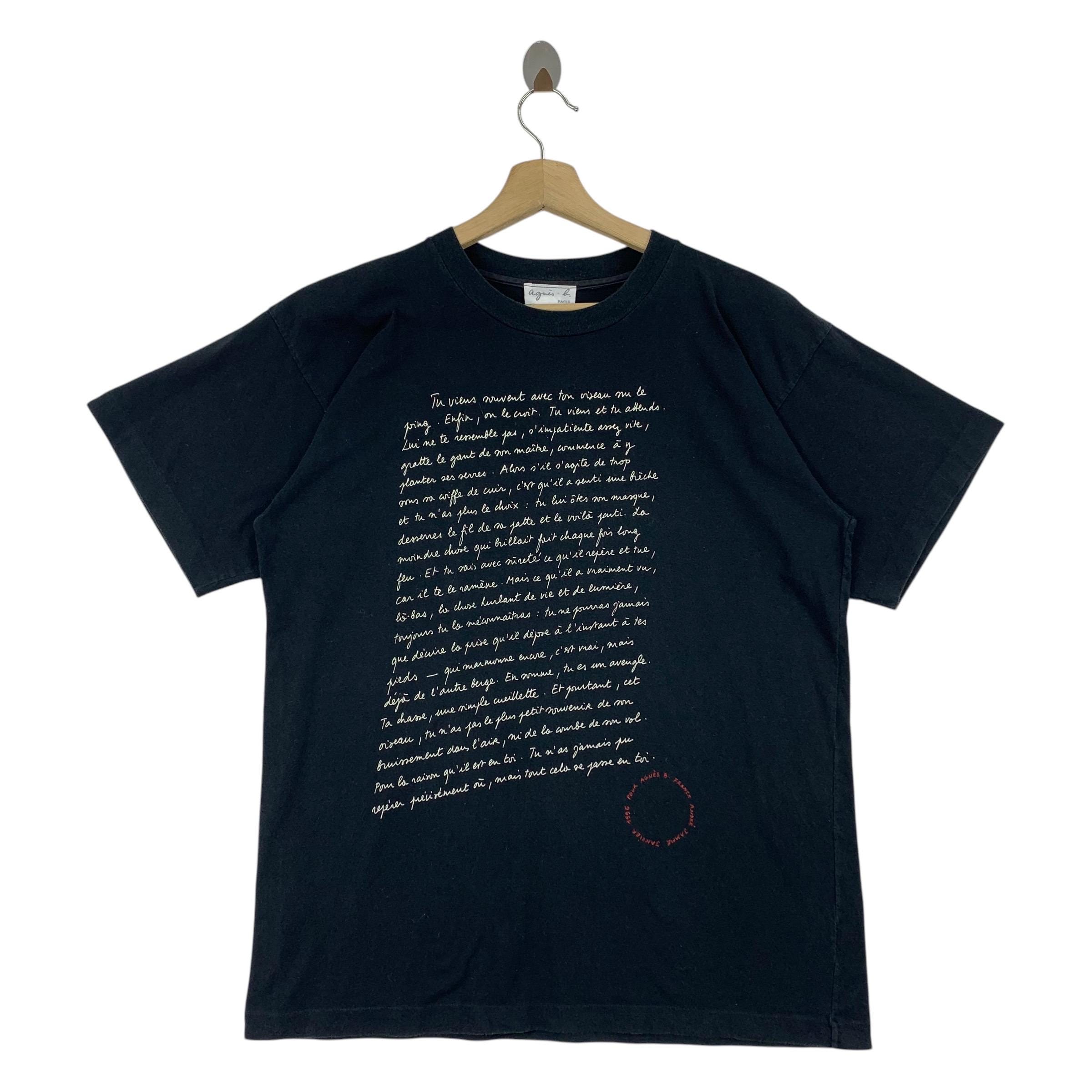 1996s Archive agnes b artist t-shirt