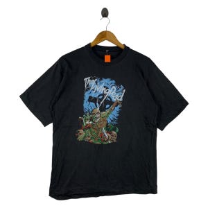 Vintage THE LIVING DEAD zombie horror movie tee