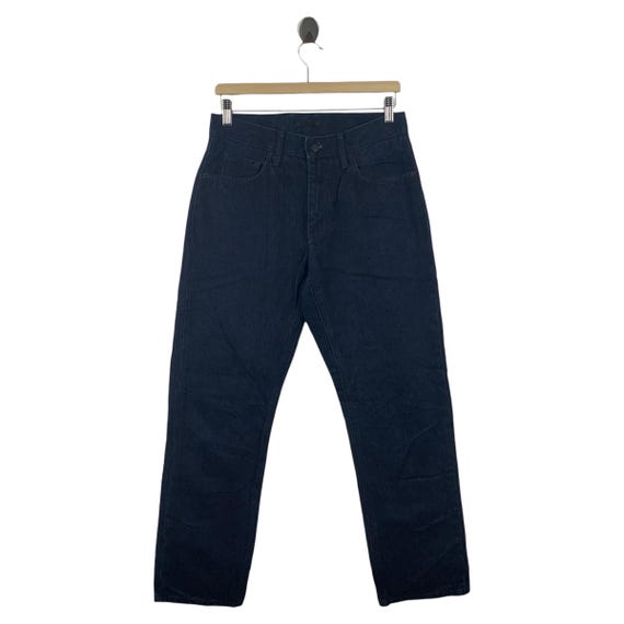 HELMUT LANG X UNIQLO Blue Jeans - Etsy