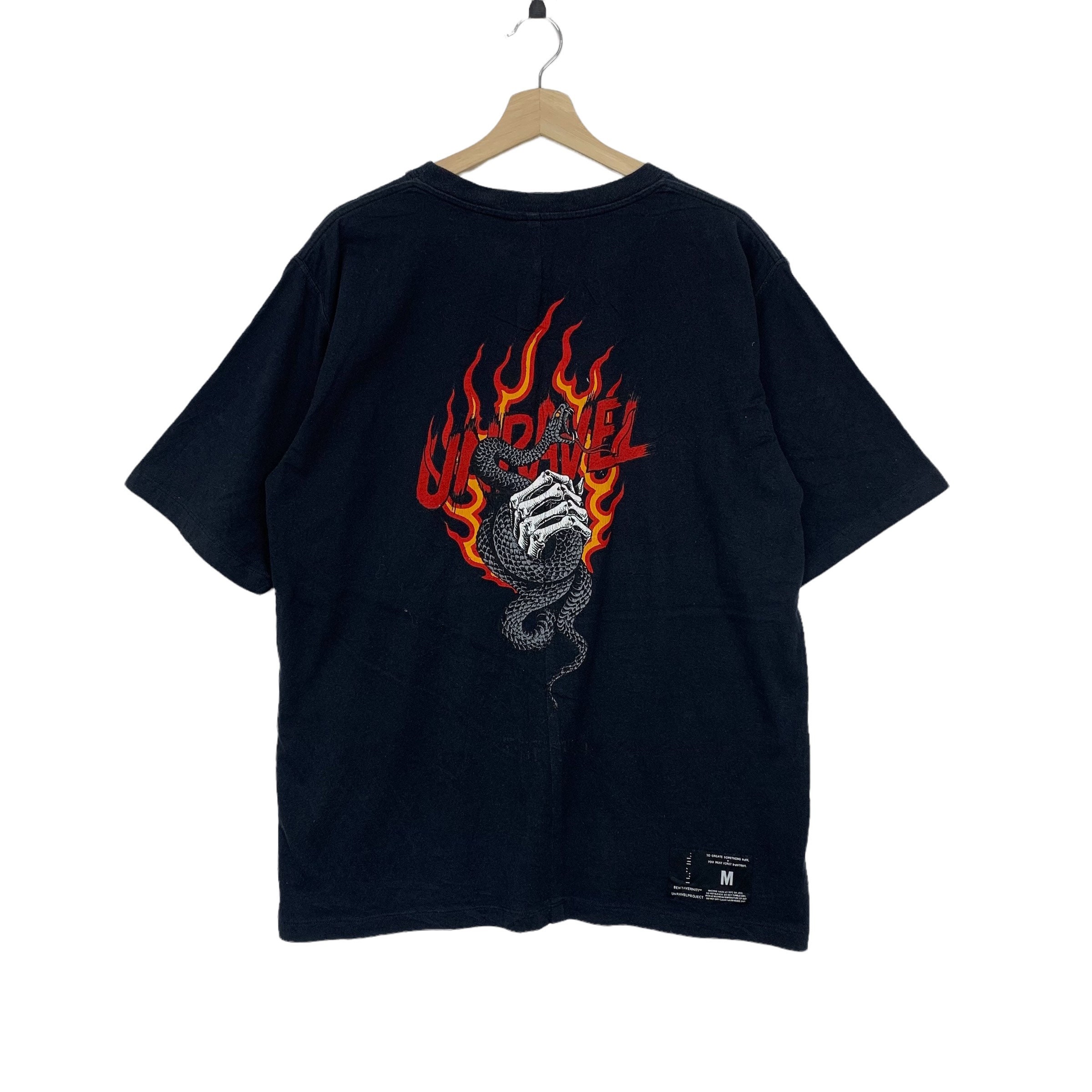 Rare!! BEN TAVERNITI Unravel Project Japanese Brand Tees - Etsy Israel