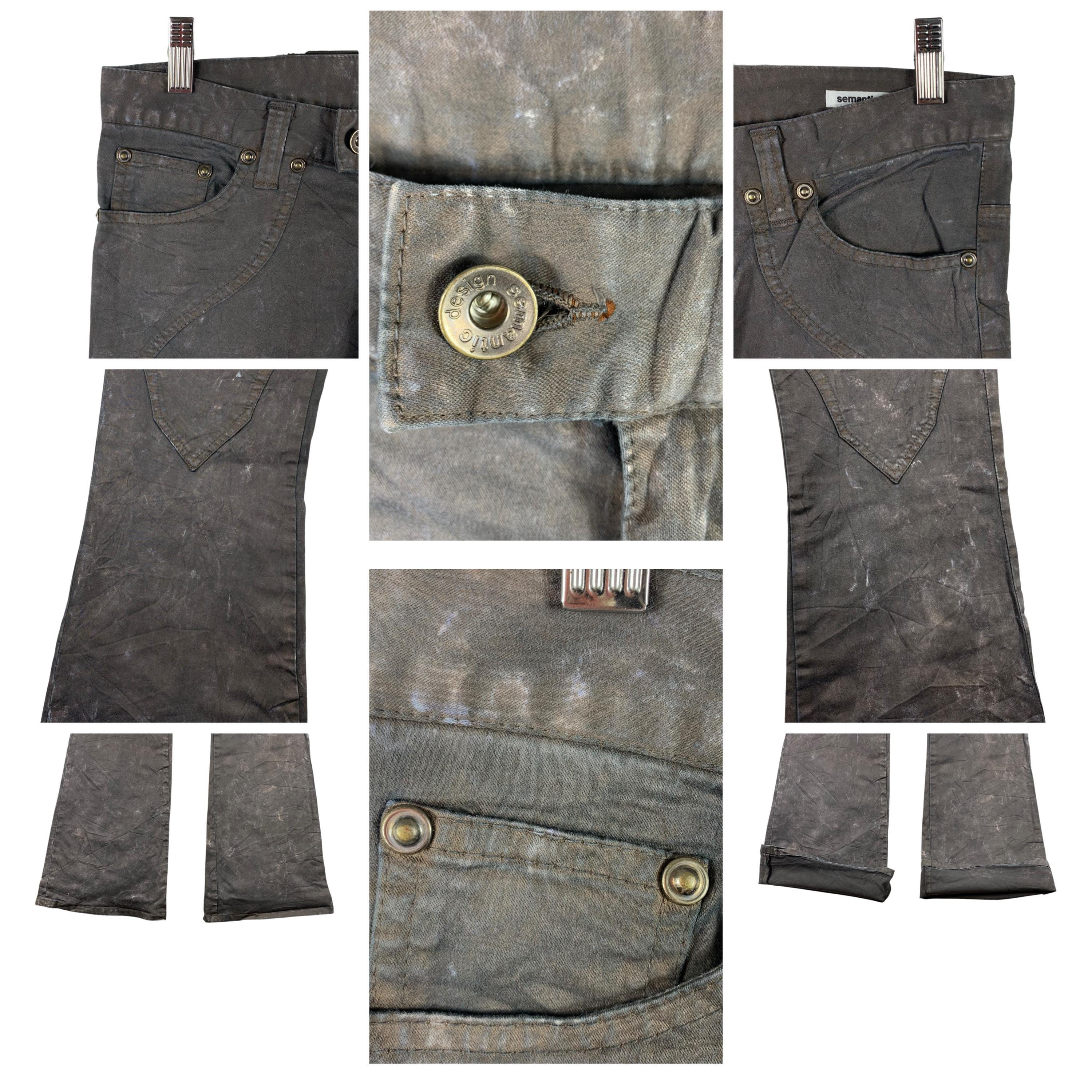 SEMANTIC DESIGN Flare Pants - Etsy