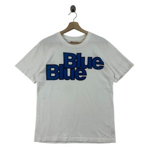 Vintage 90s BLUE BLUE Japan spellout tee