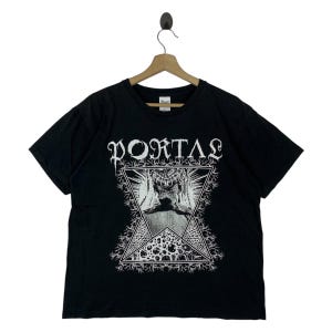 Vintage PORTAS Black metal band tee