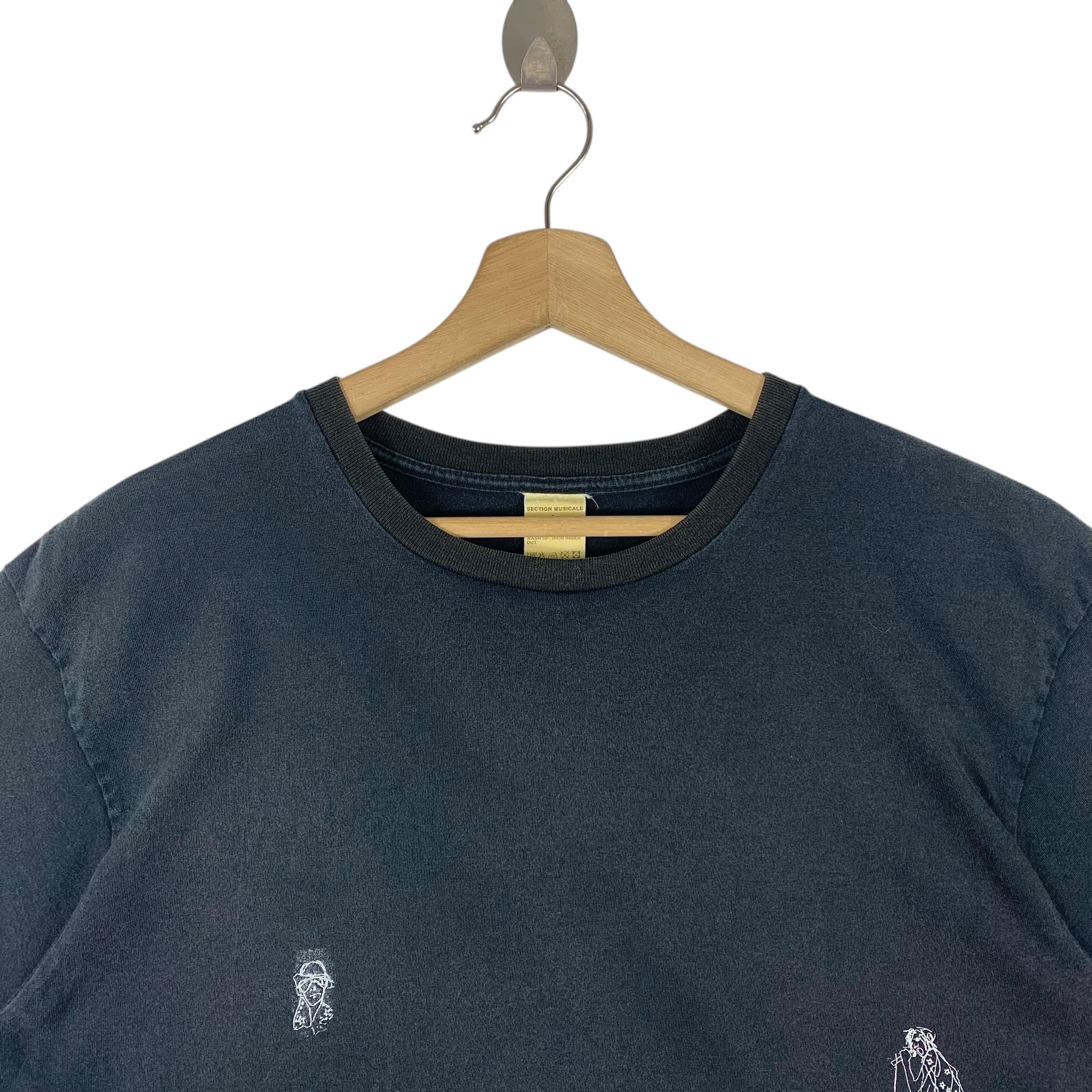 APC SECTION MUSICAL Art Printed Tee - Etsy